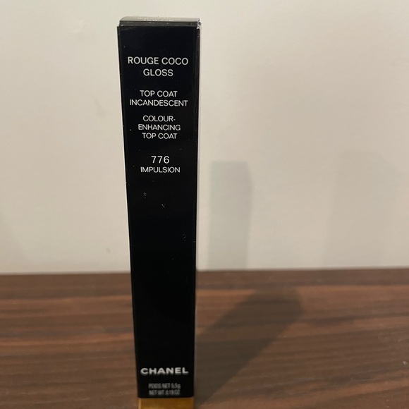 CHANEL Other - NWT Chanel Rouge Coco Gloss--Top Coat Incandescent, Impulsion